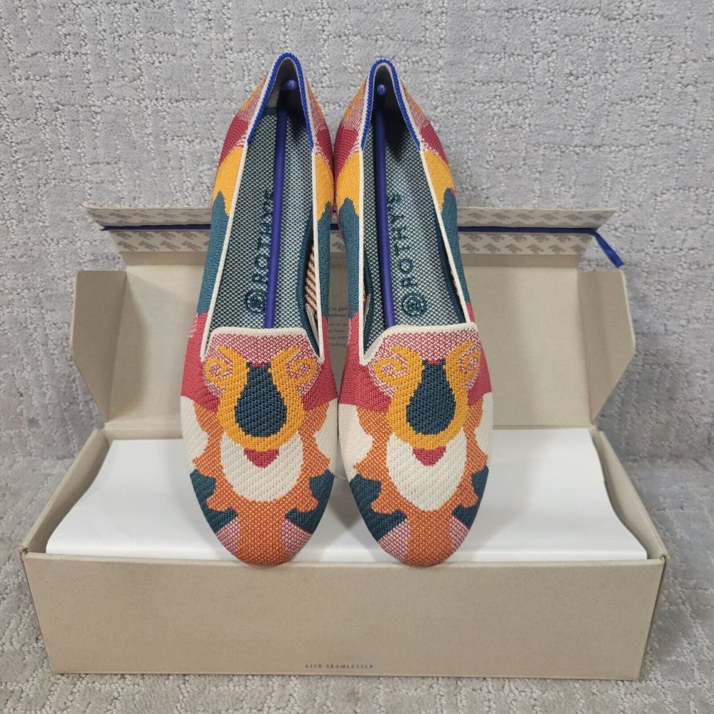 Rothy's The Loafer Moroccan Amber Slip On Shoes Womens Size 7
